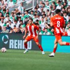 Kaiky en el Racing de Santander-Almería.