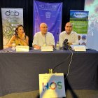 Marta Bosquet, Antonio Mena y Domingo Fernández.