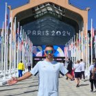 Una fotografía que guarda con mucho cariño el campeón Jairo Ruiz.