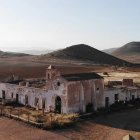 Imagen aérea del Cortijo del Fraile.