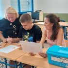 Aránzazu Martín visita el recién estrenado CEEE Las Norias en El Ejido.