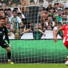Luis Suárez ha marcado solo un gol de penalti en cuatro partidos de LaLiga.