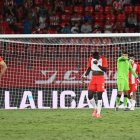 Los jugadores del Almería corrían más las tres jornadas con el mercado abierto.