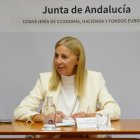 La viceconsejera de Economía, Hacienda y Fondos Europeos de la Junta de Andalucía, Amelia Martínez.