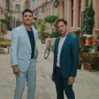 David Bisbal, junto a Carlos Rivera.