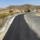 Casi terminadas las obras del nuevo carril bici de Arboleas.
