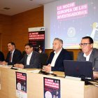 José Antonio Garrido, director de Divulgación Científica; Francisco Alonso, delegado de Desarrollo Educativo; José Antonio Sánchez, vicerrector