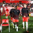 Milovanovic camino del banquillo que se ha convertido en su casa.