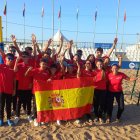 Grandes jugadores del tenis playa.