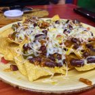 Los nachos mariachis del restaurante mexicano El chilecito.