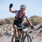 Tessa Kortekaas en la primera etapa de la Skoda Titan Desert Almería.