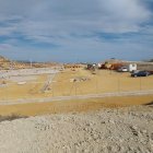 Obras de la subestación de la Ribina.