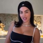 Georgina haciendo tortilla