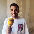 Dani Romera atendiendo al Carrusel Deportivo.