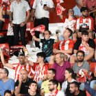  La grada del Estadio de los Juegos Mediterráneos ha recuperado la sonrisa. 