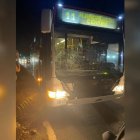 Autobús tras el accidente del pasado 30 de septiembre.