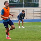 Rubi, atento en el campo Anexo del Mediterráneo.