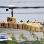 Imagen de archivo de fardos de droga aprehendidos por la Guardia Civil.