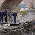 Visita de Javier Aureliano García a las zonas afectadas por las lluvias