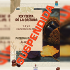 Actividad suspendida.