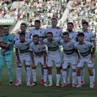 Este fue el priimer once del Elche este curso en Segunda División.