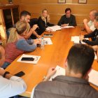 Reunión ayer en El Ejido.