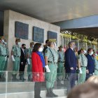 La ministra en la tribuna de autoridades