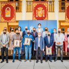 Se ha realizado un pequeño acto en el Castillo de Santa Ana.