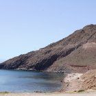 Playa del Corralete, junto al faro del Cabo de Gata.