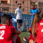 Charla de Álex Baena a los jóvenes deportistas de Roquetas.