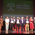 Foto de familia tras concluir la gala.
