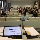 Los nervios a flor de piel ya en el aula.