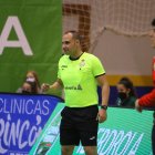 Sebas Fernández siempre concentrado en sus partidos.