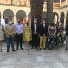 homenaje en la Escuela de Arte a todos los miembros de la comunidad educativa. Fotos de Víctor N.