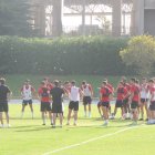 La charla de Rubi en el campo Anexo.