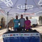 Blanca y Francisco, del restaurante Pa\' Levante, junto a Fran García