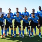 El último once de la pretemporada del Almería.