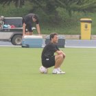 A Rubi se le ve muy feliz en el Almería.