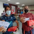 Juan Miguel Flores y Sergio Rivas.