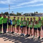 Entrenadores y deportistas en una prueba para la historia.