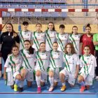 Las jugadoras que forman parte de la Selección Almeriense Sub 16 femenina.