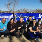 Miembros de la organización del festival.