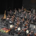 Imagen de La OCAL durante el concierto.