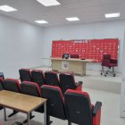 La sala de prensa donde ahora hablarán técnico y jugadores.