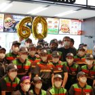 Inauguración de Burger King en Adra.