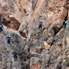 Berja estrena su nuevo atractivo turístico-deportivo, la Vía Ferrata de Castala.