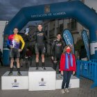 Podio de la general masculina.