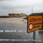 Carretera cortada en Costacabana.