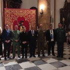 Acto de bendición de la imagen de San Miguel Arcángel en Berja.