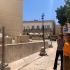 Visita de Ana Martínez Labella, concejal de Urbanismo, a las obras